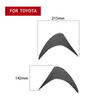 2 PCS / Set Carbon Fiber Car Front Lamp Eyebrow Decorative Sticker for Toyota GT86 / Subaru BRZ 2012-2016, Drop Glue Version, For Toyota GT86 2012-2016,Front