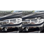 2 PCS / Set Carbon Fiber Car Lamp Eyebrow Decorative Sticker for BMW X5 / F15 2014-2018, Drop Glue Version, For BMW X5 / F15 2014-2018