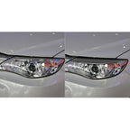 2 PCS / Set Carbon Fiber Car Lamp Eyebrow Decorative Sticker for Subaru Impreza/WRX 10th Generation 2008-2011, Drop Glue Version, For Subaru Impreza