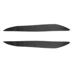 2 PCS / Set Carbon Fiber Car Lamp Eyebrow Decorative Sticker for Mazda 3 2010-2013 / M3 Xingcheng, Drop Glue Version, For Mazda 3 2010-2013