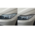 2 PCS / Set Carbon Fiber Car Lamp Eyebrow Decorative Sticker for BMW Z4 / E89 2009-2015, Drop Glue Version, For BMW Z4 / E89 2009-2015