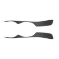 2 PCS / Set Carbon Fiber Car Lamp Eyebrow Decorative Sticker for Lexus IS300/IS200/RS200/ALTezza 1998-2005, Drop Glue Version, For Lexus IS300 1998-2005