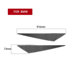 2 PCS / Set Carbon Fiber Car Lamp Eyebrow Decorative Sticker for BMW X1/E84 2009-2014, Drop Glue Version, For BMW X1/E84 2009-2014