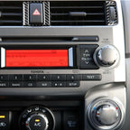 3 PCS / Set Carbon Fiber Car Central Air Outlet Decorative Sticker for Toyota 4Runner 2010-2020, Central Air Outlet