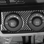 Carbon Fiber Car Four-wheel Drive Switch Panel Decorative Sticker for Toyota 4Runner 2010-2020, Four-wheel Drive Switch Panel