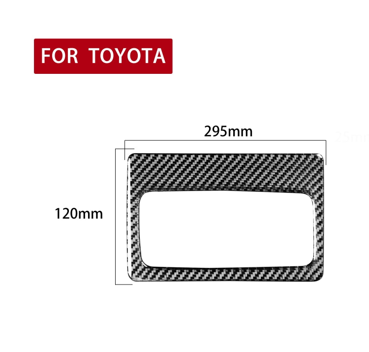 Carbon Fiber Car Rear Air Outlet Decorative Sticker for Toyota 4Runner 2010-2020, Rear Air Outlet