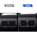 3 PCS / Set Carbon Fiber Car Rear Air Outlet Decorative Sticker for Toyota 4Runner 2010-2020, Rear Air Outlet (3 PCS / Set )