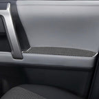 4 PCS / Set Carbon Fiber Car Door Inner Armrest Decorative Sticker for Toyota 4Runner 2010-2020, Door Inner Armrest
