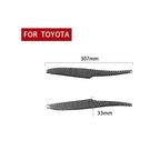 2 PCS / Set Carbon Fiber Car Rearview Mirror Decorative Sticker for Toyota 4Runner 2010-2020, Rearview Mirror