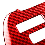 Carbon Fiber Car CD Player Console A Version Decorative Sticker for Nissan GTR R35 2008-2016, Left Driving, CD Player Console A Version