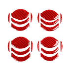 20 PCS / Set Carbon Fiber Car Central Air Outlet Decorative Sticker for Nissan GTR R35 2008-2016, Left and Right Driving Universal, Central Air Outlet, 20 PCS