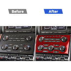 Carbon Fiber Car Instrument Control Panel Decorative Sticker for Nissan GTR R35 2008-2016, Right Driving, Instrument Control Panel , Right Driving