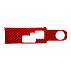 Carbon Fiber Car Gear Shift Panel Decorative Sticker for Nissan GTR R35 2008-2016, Left and Right Driving Universal, Gear Shift Panel