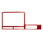 Carbon Fiber Car Navigation Display Frame Decorative Sticker for Nissan GTR R35 2008-2016, Right Driving, Navigation Display Frame, Right Driving