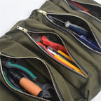 Car Auto Multi-function Canvas Storage Bag Portable Tool Bag Hanging Pocket Bag, Multi-function Army Green, Multi-function Black, Multi-function Khaki