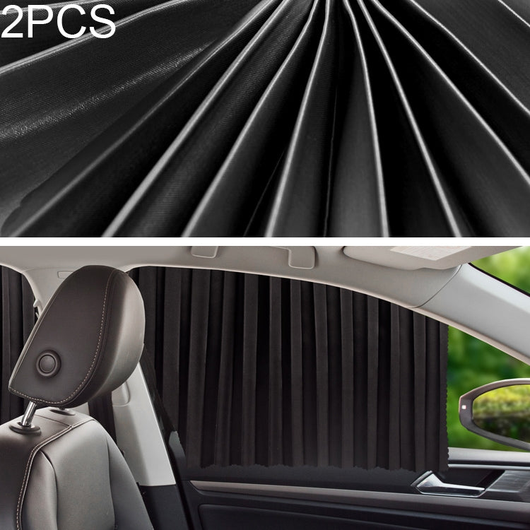 2 PCS Car Auto Sunshade Curtains Windshield Cover for the Rear Seat, Rear Seat, Gold, Rear Seat, Silver, Rear Seat, Black