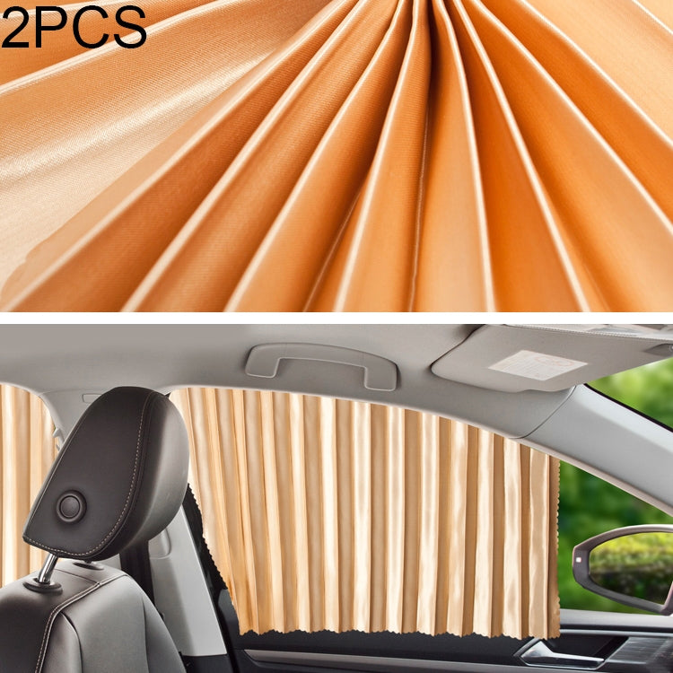 2 PCS Car Auto Sunshade Curtains Windshield Cover for the Rear Seat, Rear Seat, Gold, Rear Seat, Silver, Rear Seat, Black