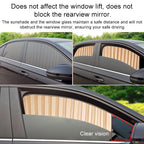 2 PCS Car Auto Sunshade Curtains Windshield Cover for the Rear Seat, Rear Seat, Gold, Rear Seat, Silver, Rear Seat, Black