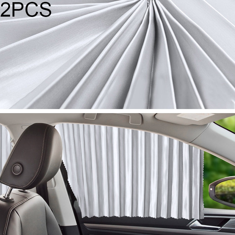 2 PCS Car Auto Sunshade Curtains Windshield Cover for the Rear Seat, Rear Seat, Gold, Rear Seat, Silver, Rear Seat, Black