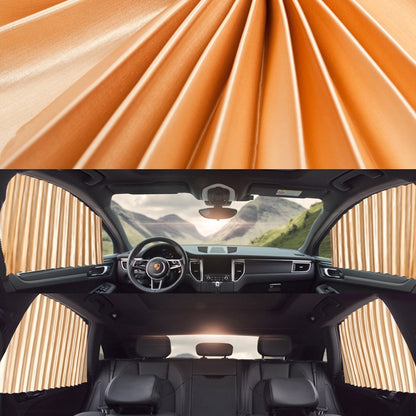 4 in 1 Car Auto Sunshade Curtains Windshield Cover Set