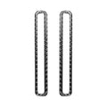 Carbon Fiber Car Door Air Outlet Decorative Sticker for Dodge Challenger 2015 to Now, Left Driving, Door Air Outlet