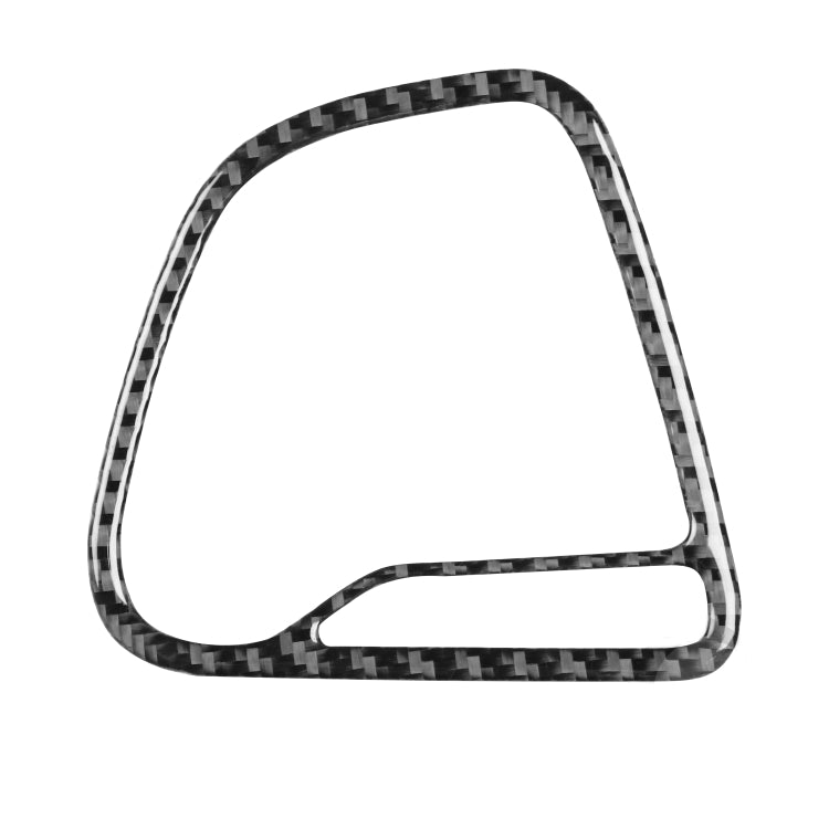 Carbon Fiber Car Instrument Left Air Outlet Decorative Sticker for Dodge Challenger 2015 to Now, Left Driving, Instrument Left Air Outlet