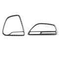Carbon Fiber Car Instrument Left Right Air Outlet Decorative Sticker for Dodge Challenger 2015 to Now, Left Driving, Instrument Left Right Air Outlet
