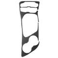 Carbon Fiber Car Central Control Gear Frame Decorative Sticker for Dodge Challenger 2015 to Now, Left Driving, Central Control Gear Frame