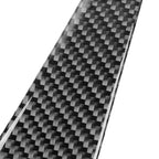 Carbon Fiber Car Central Control Gear Side Decorative Sticker for Dodge Challenger 2015 to Now, Left Driving, Central Control Gear Side