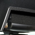 Carbon Fiber Car Reading Light Frame Decorative Sticker for Dodge Challenger 2015 to Now, Left Driving, Reading Light Frame