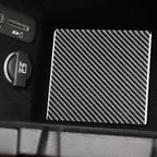 11 PCS / Set Carbon Fiber Car Door Slot Pad Decorative Sticker for Dodge Challenger 2015 to Now, Left Driving, Door Slot Pad