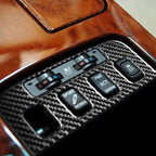 Carbon Fiber Car Seat Control Panel Decorative Sticker for Lexus GS 2006-2011,Left and Right Drive Universal, Seat Control Panel