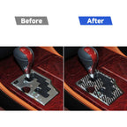 Carbon Fiber Car Gear Panel B Version Decorative Sticker for Lexus GS 2006-2011,Left Drive, Gear Panel B Version,Left Drive