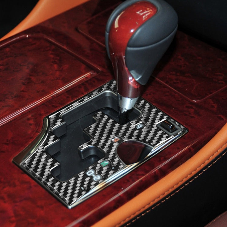 Carbon Fiber Car Gear Panel B Version Decorative Sticker for Lexus GS 2006-2011,Right Drive, Gear Panel B Version ,Right Drive