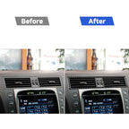 Carbon Fiber Car Central Control Air Outlet Decorative Sticker for Lexus GS 2006-2011,Left and Right Drive Universal, Central Control Air Outlet