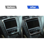 Carbon Fiber Car Air Conditioning Panel Decorative Sticker for Lexus GS 2006-2011,Left and Right Drive Universal, Air Conditioning Panel