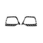 2 PCS / Set Carbon Fiber Car Steering Wheel Button A Version Decorative Sticker for Lexus GS 2006-2011,Left and Right Drive Universal, Steering Wheel Button A Version