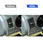 2 PCS / Set Carbon Fiber Car Left and Right Air Outlets Decorative Sticker for Lexus GS 2006-2011,Left Drive, Left and Right Air Outlets,Left Drive