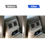 3 PCS / Set Carbon Fiber Rear Exhaust Vent Decorative Sticker for Lexus GS 2006-2011,Left and Right Drive Universal, Rear Exhaust Vent