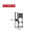 Carbon Fiber Car Cup Holder Panel Decorative Sticker for Honda CRV 2007-2011,Left Drive, Cup Holder Panel,Left Drive