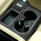 Carbon Fiber Car Cup Holder Panel Decorative Sticker for Honda CRV 2007-2011,Left Drive, Cup Holder Panel,Left Drive