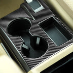 Carbon Fiber Car Cup Holder Panel Decorative Sticker for Honda CRV 2007-2011,Right Drive, Cup Holder Panel,Right Drive
