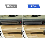 4 PCS / Set Carbon Fiber Car Interior Door Panel Trim Decorative Sticker for Honda CRV 2007-2011,Left and Right Drive Universal, Interior Door Panel Trim
