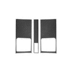 3 PCS / Set Carbon Fiber Car Central Control Air Outlet Panel Decorative Sticker for Honda CRV 2007-2011,Left and Right Drive Universal, Central Control Air Outlet Panel