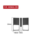 3 PCS / Set Carbon Fiber Car Central Control Air Outlet Panel Decorative Sticker for Honda CRV 2007-2011,Left and Right Drive Universal, Central Control Air Outlet Panel