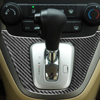 Carbon Fiber Car Gear Panel Frame Decorative Sticker for Honda CRV 2007-2011,Left and Right Drive Universal, Gear Panel Frame