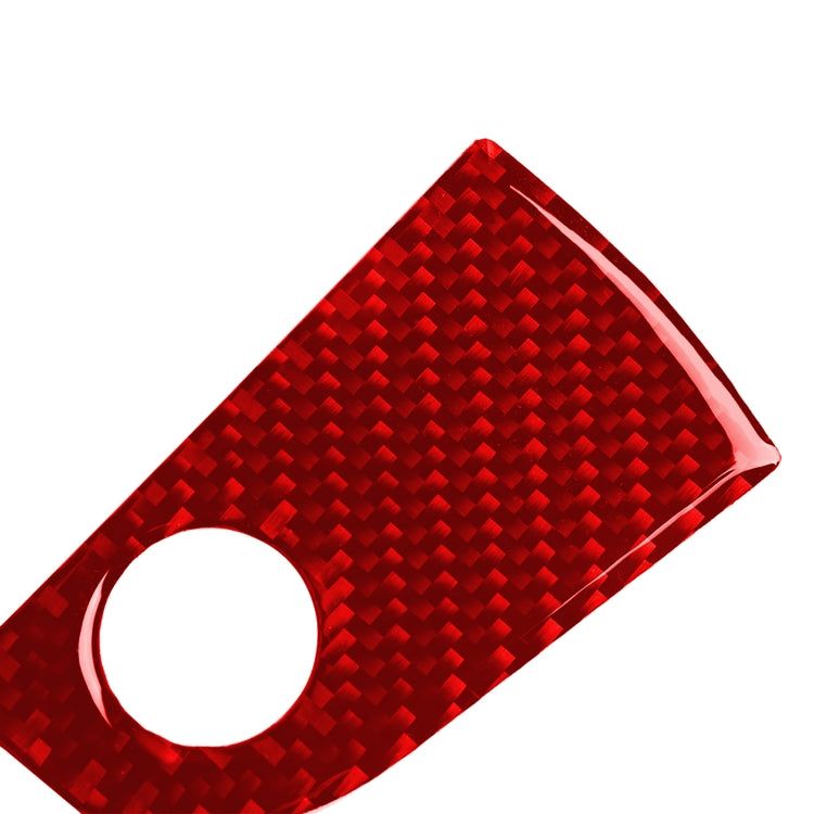 Carbon Fiber Car Co-pilot Storage Decorative Sticker for Alfa Romeo Giulia 2017-2019,Right Drive, Co-pilot Storage,Right Drive