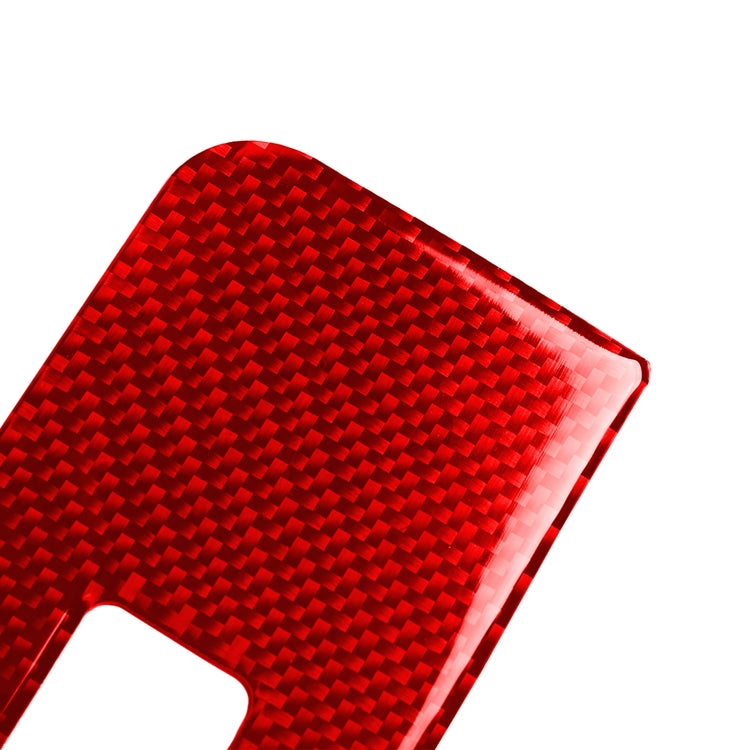 4 PCS / Set Carbon Fiber Car Window Button Panel Decorative Sticker for Alfa Romeo Giulia 2017-2019, Right Drive, Window Button Panel,Right Drive