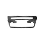 Carbon Fiber Car Central Control CD Panel Decorative Sticker for Audi Q3 2013-2018,Left and Right Drive Universal, Central Control CD Panel