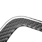 2 PCS / SetCarbon Fiber Car Gear Panel Decorative Sticker for Audi Q3 2013-2018,Left and Right Drive Universal, Gear Panel